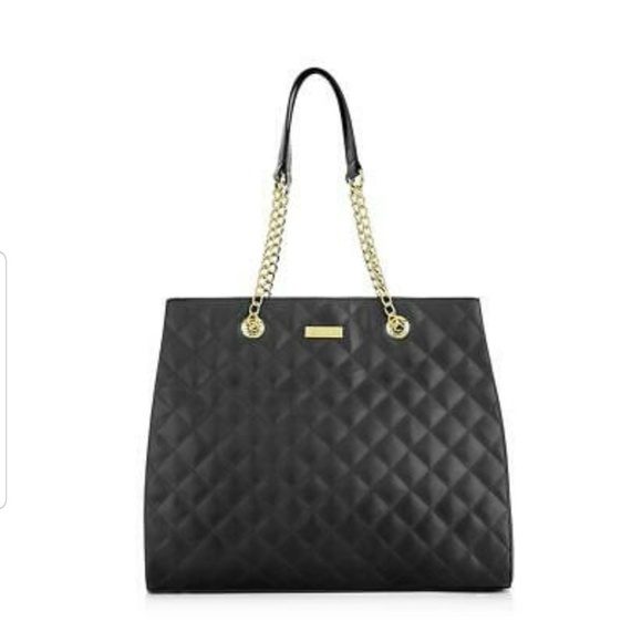 💛Joy and Iman diamond quilted leather satchel /RF - Picture 1 of 6